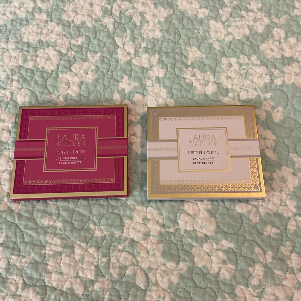 Laura Geller Face Palette Set - Pink and Gold